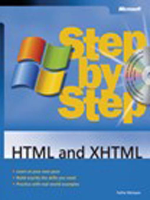 Title details for HTML and XHTML Step by Step by Faithe Wempen - Available